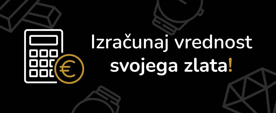 Izračunajte vrednost svojega zlata