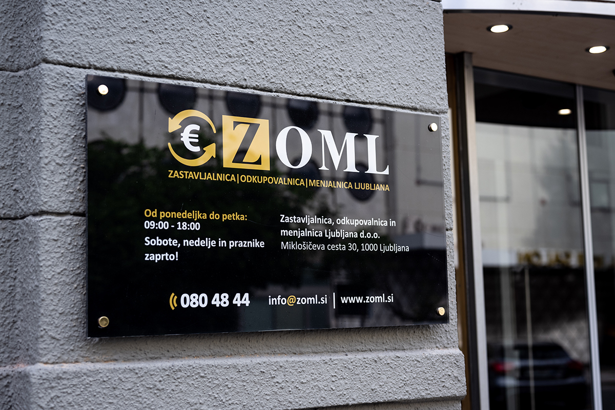 Plačilo možno samo z gotovino